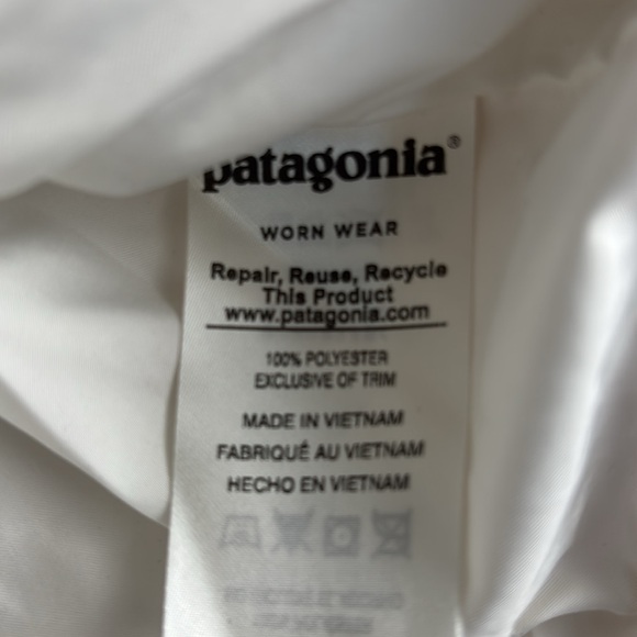 Patagonia Women’s Los Gatos Fuzzy‎ Vest in Brich White Size XS - Picture 6 of 9